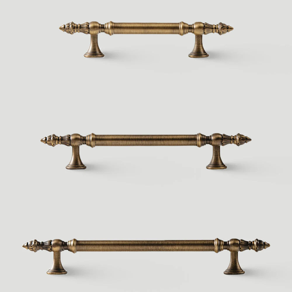 Retro Bronze T-Stangengriff für Küchenschränke und Schubladen