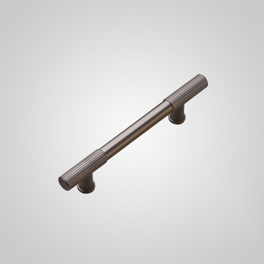 Schwarzer Polierter Linien-T-Stangengriff für Küche & Schrank