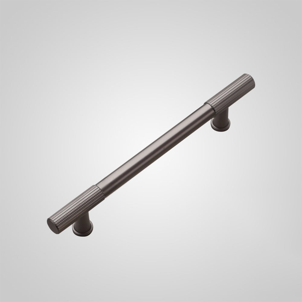 Schwarzer Polierter Linien-T-Stangengriff für Küche & Schrank
